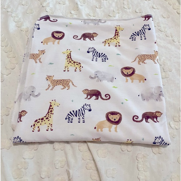 Starting Out Jungle Animal Swaddle Blanket - Picture 2 of 4